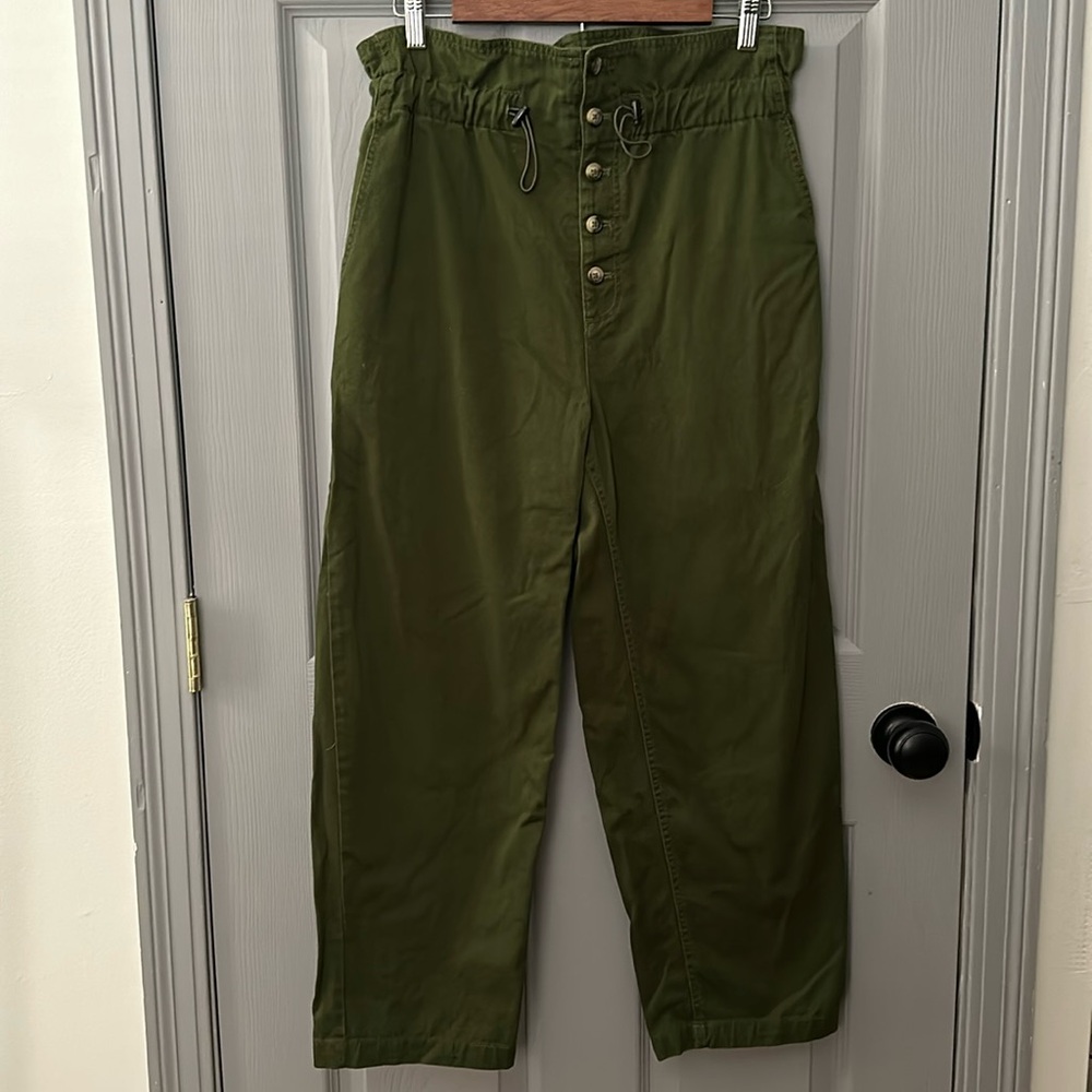 Urban Outfitters Terra High Waisted Paper Bag Pant